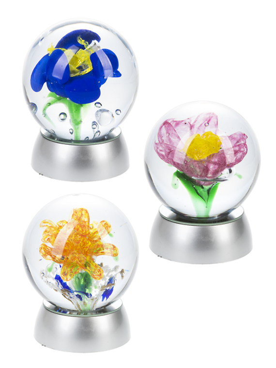 Light Flower Orbs - $54.00 Each